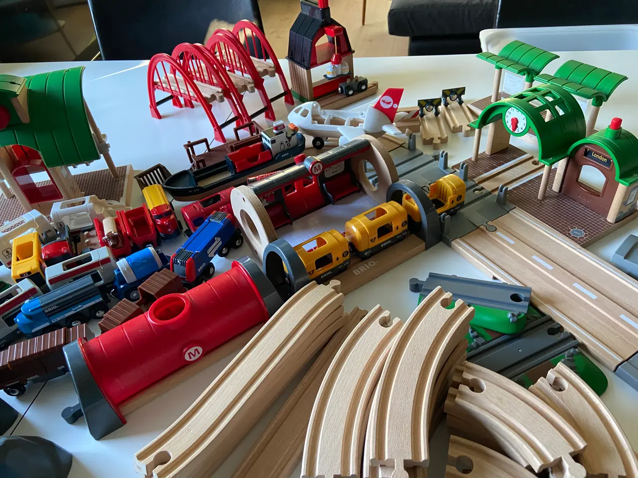 Billede 1 - Stor samling Briotog m togstation metro mm