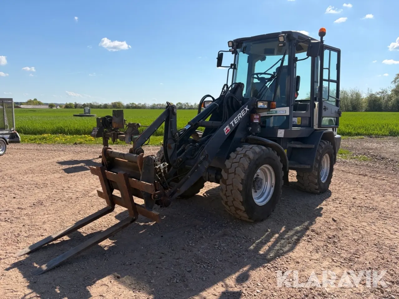 Billede 1 - Minilæsser Terex TL65 med skovl og pallegaffel