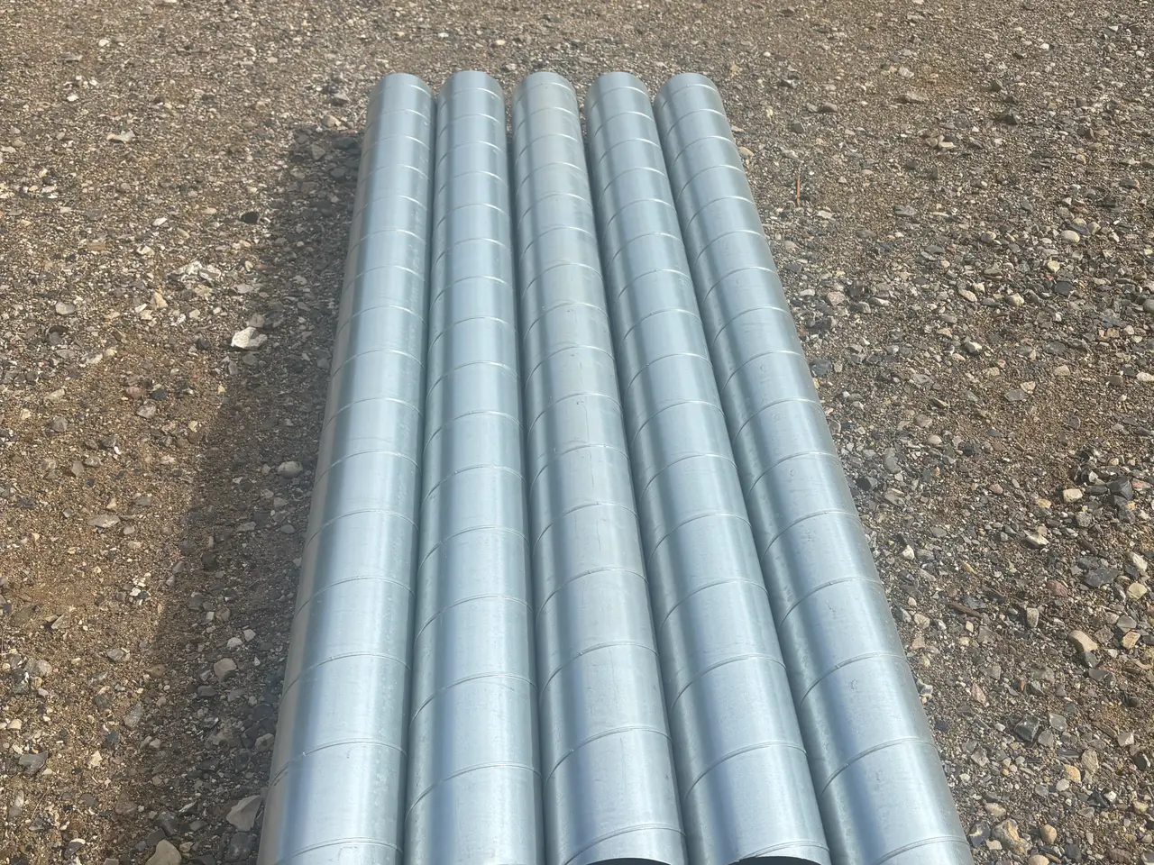 Billede 1 -  Ventilationsrør | 2 meter - Ø 160