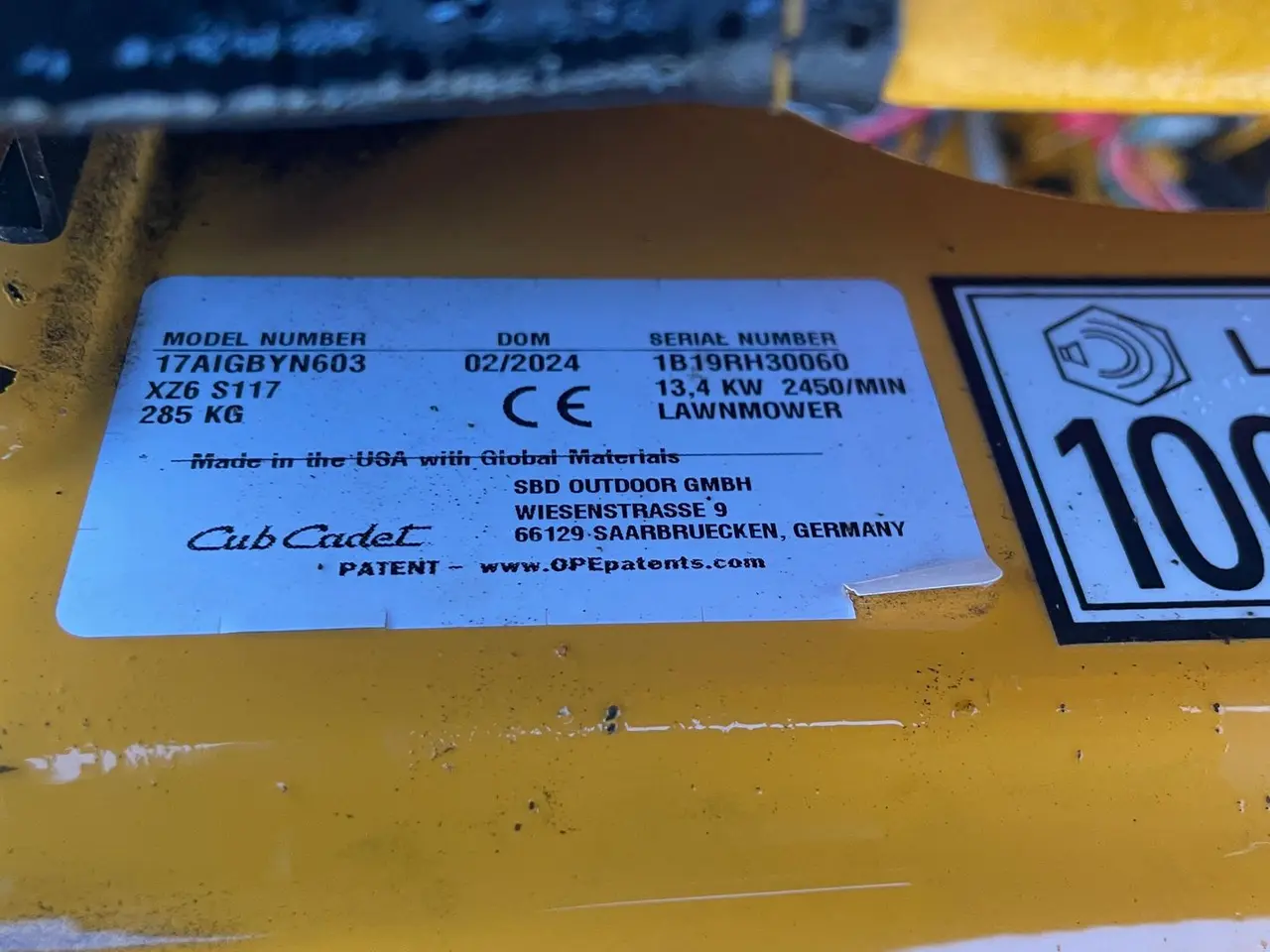 Billede 6 - Cub Cadet XZ6 S127 Ultima