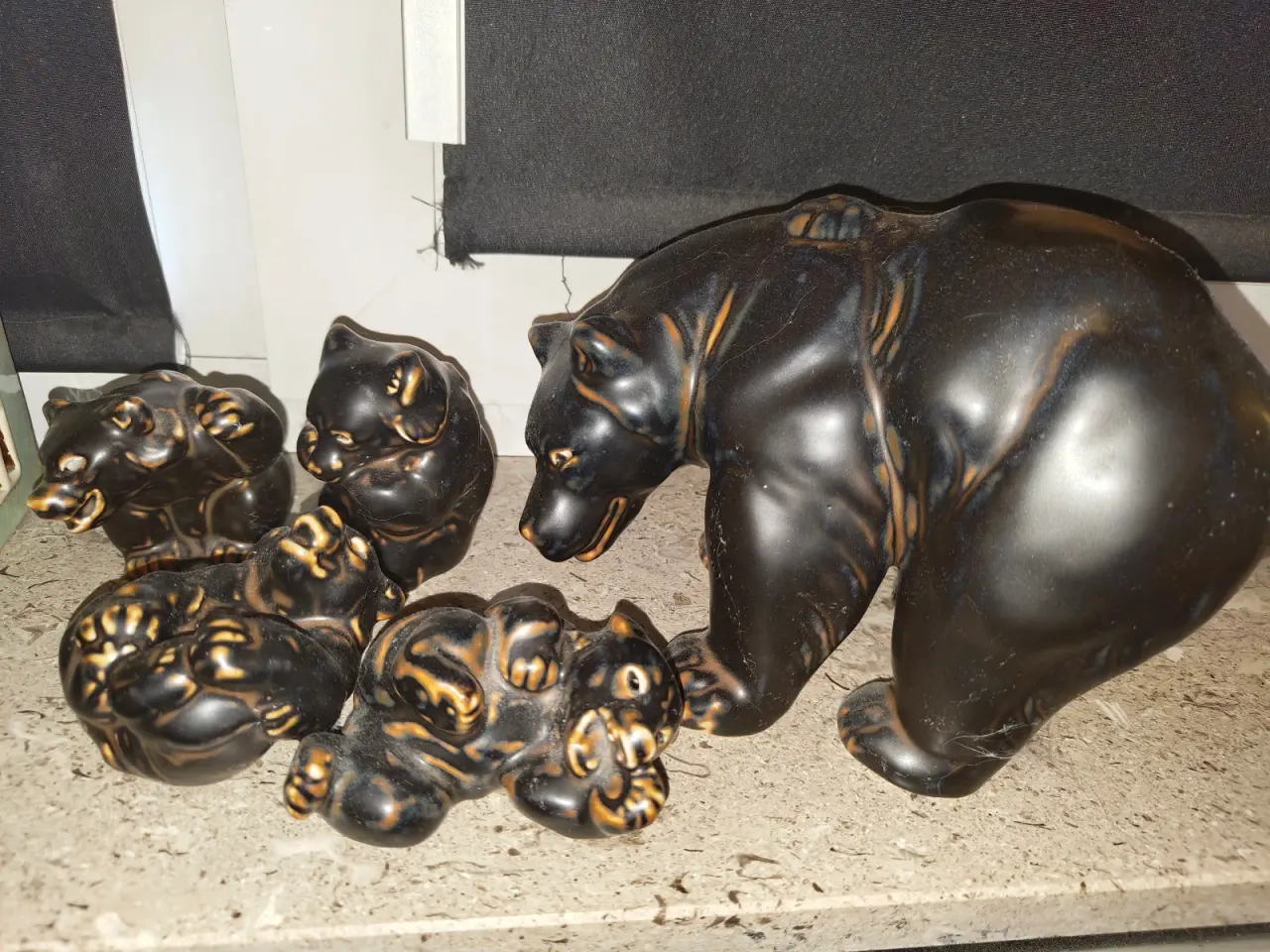 Billede 1 - Royal Copenhagen bjørne Knud Kyhn