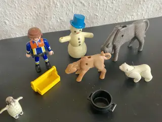Playmobil figurer, dyr og tilbehør 