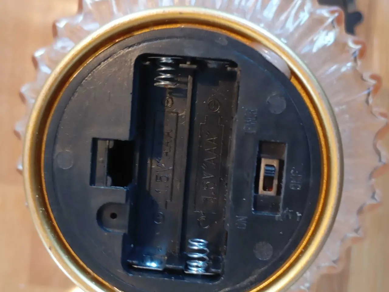 Billede 6 - Bordlampe på batteri og med timer
