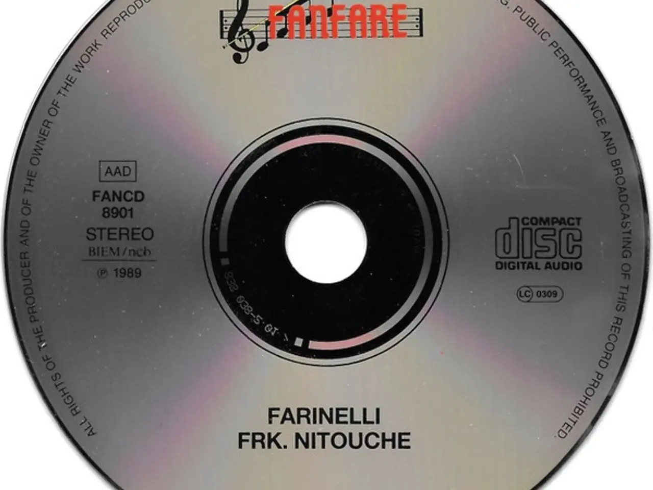 Billede 3 - Diverse kunstnere – Farinelli / Frk. Nitouche – CD