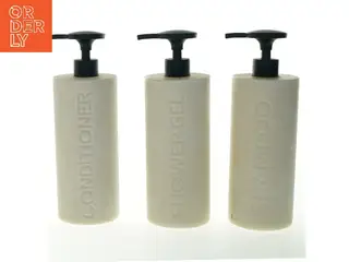 Sæt af dispenserflasker (str. 24x8 cm)