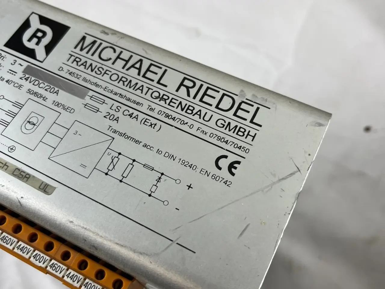 Billede 8 - Michael Riedel RDRKS 20 24VDC 20A strømforsyning