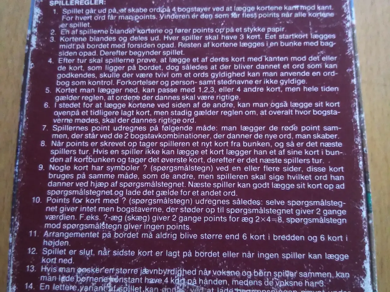Billede 2 - Ordleg spil