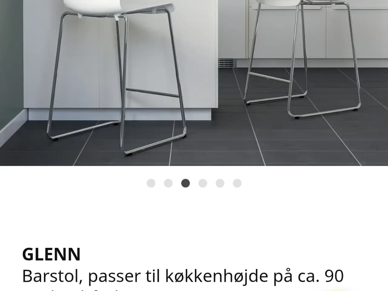 Billede 3 - Barstol Glenn 4 stk.