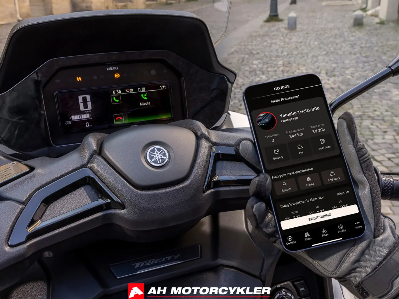 Billede 23 - Yamaha Tricity 300 Airbag Power Grey