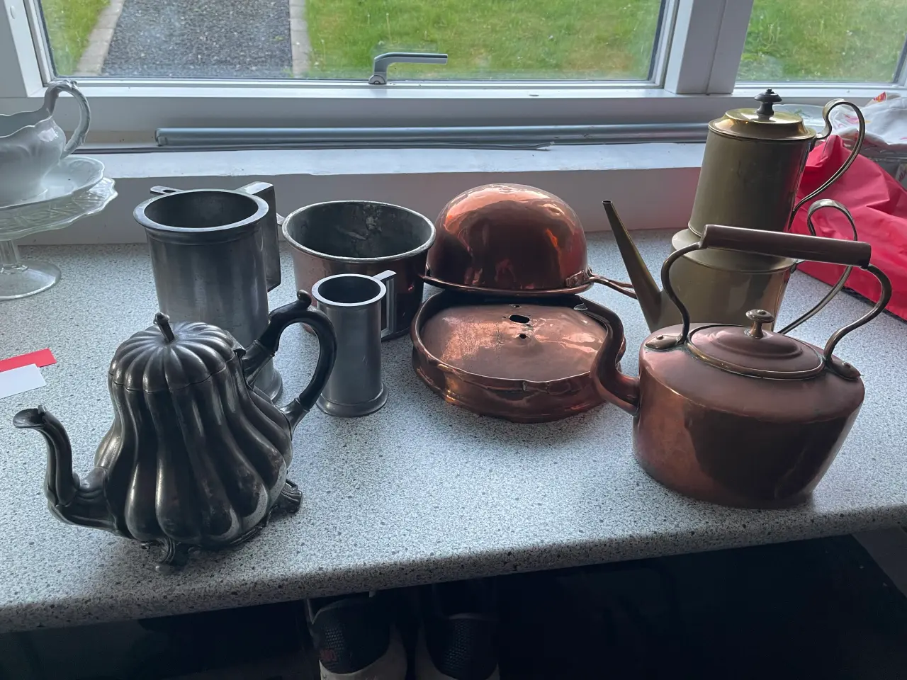 Billede 1 - Kobber, messing, tin 