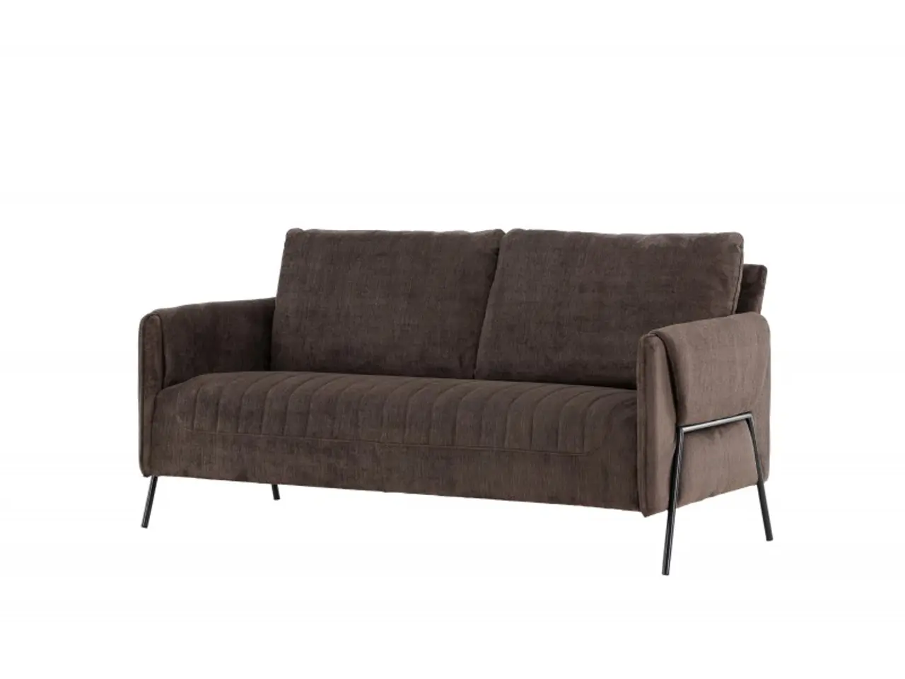 Billede 4 - Indigo 2 personers Sofa - Sort og Brun