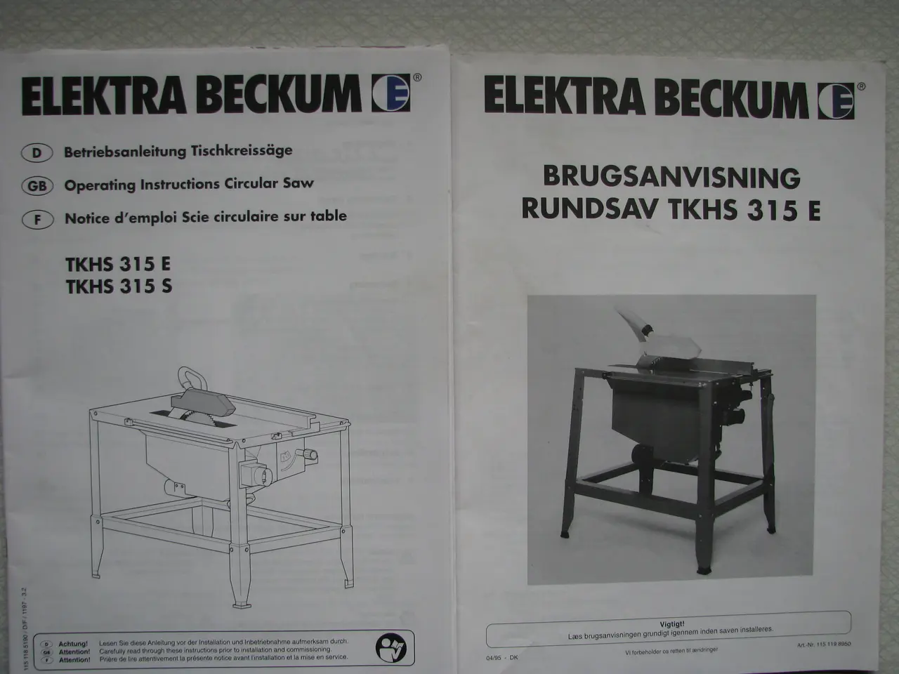 Billede 2 - Elektra Beckum  Bygningssav