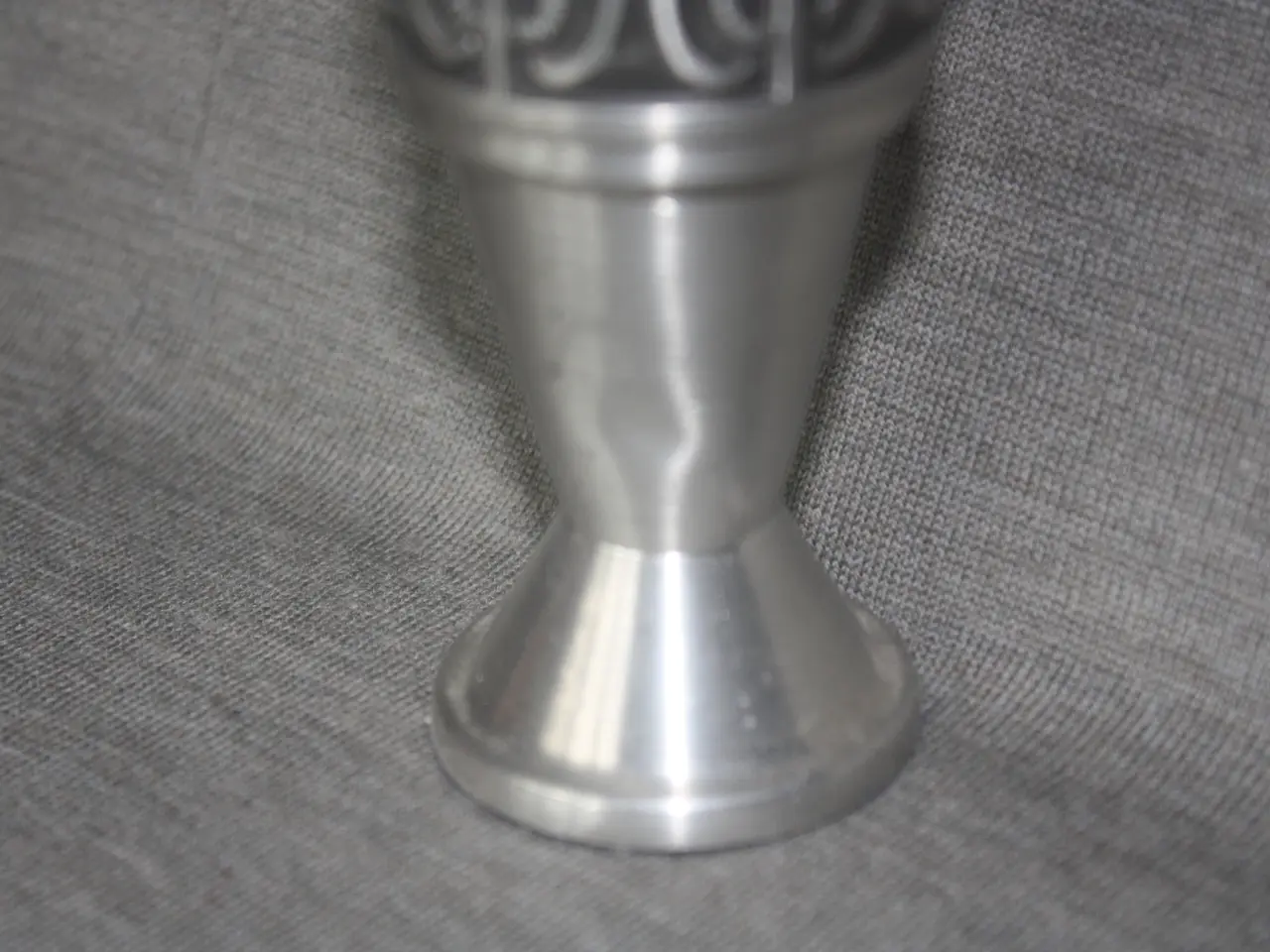 Billede 6 - Tin lysestage / fyrfadsstage Norway højde 9,5 cm