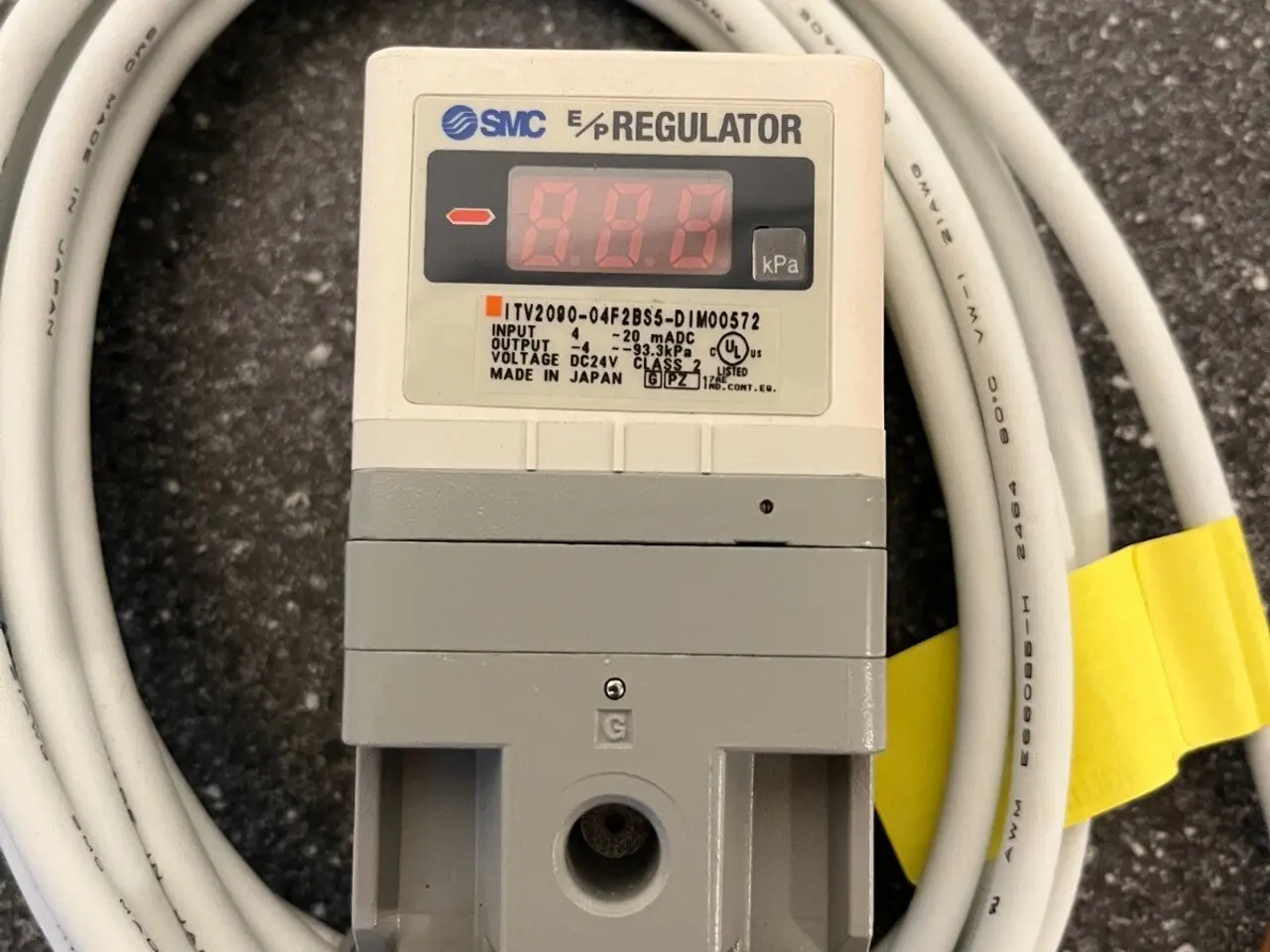 Billede 3 - SMC ITV2000-04F2B3S-D1 E/P Regulator 24VDC 4-20mA