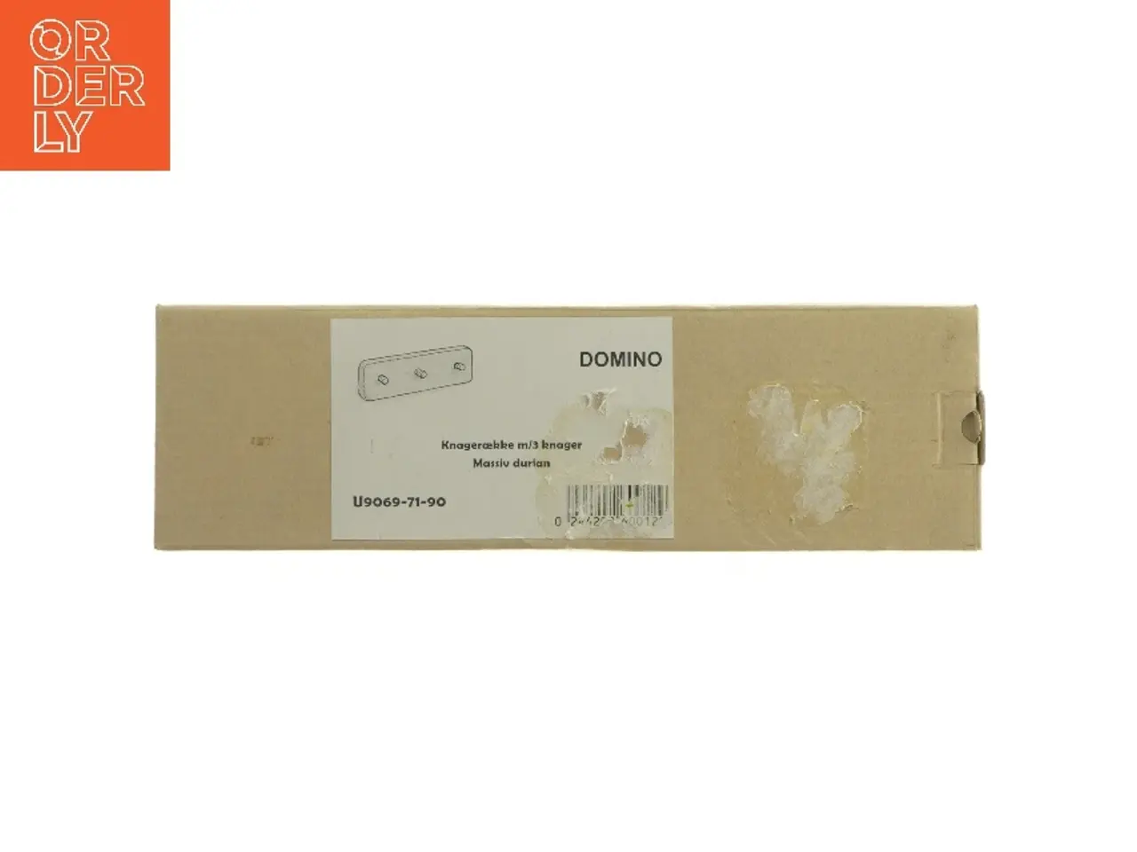 Billede 2 - Knagerække med 3 knager (str. 25x7 cm)