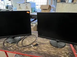 2 Stk. Skærme 23" ASUS VC239
