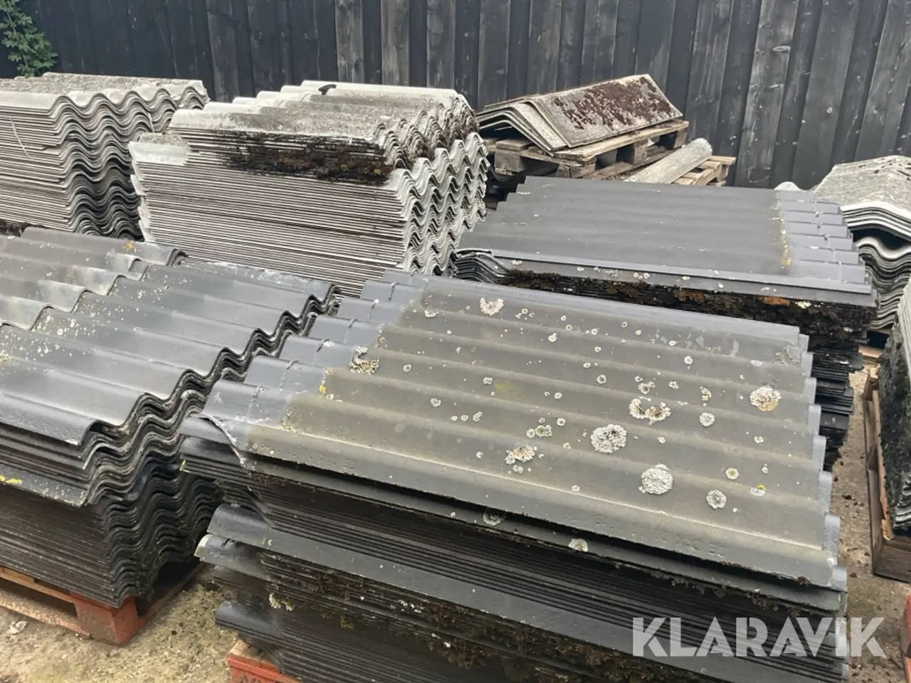 Billede 3 - Blandet lot med tagplader -omkring 1200 styk