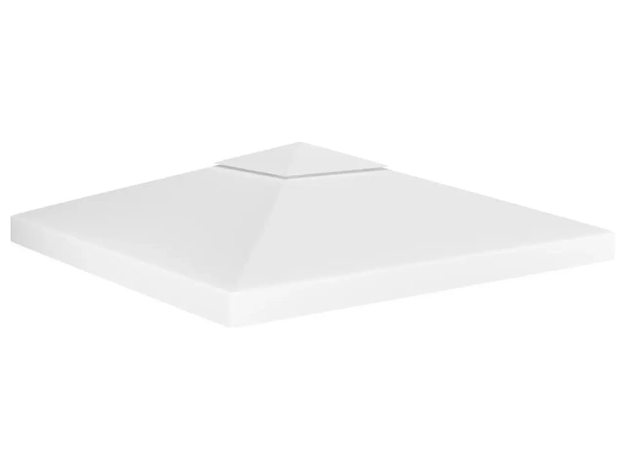 Billede 1 - Pavillontag 2 lag 3x3 m 310 g/m² hvid