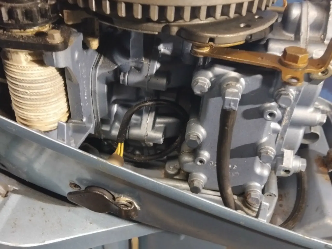 Billede 4 - 6 hk Evinrude 2 takt motor lang ben