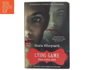 Lying game, Den enes død af Sara Shepard (Bog)