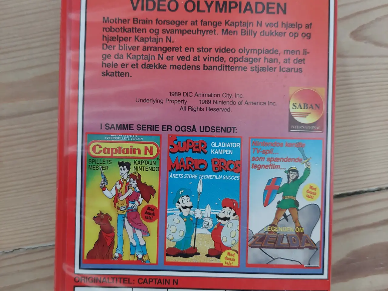 Billede 2 - Kaptajn Nintendo Video Olympiaen (VHS)