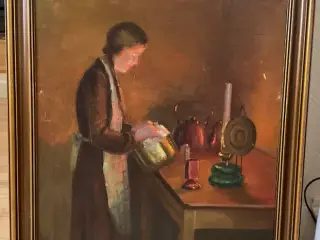 Ole Søndergaard - Olie på lærred