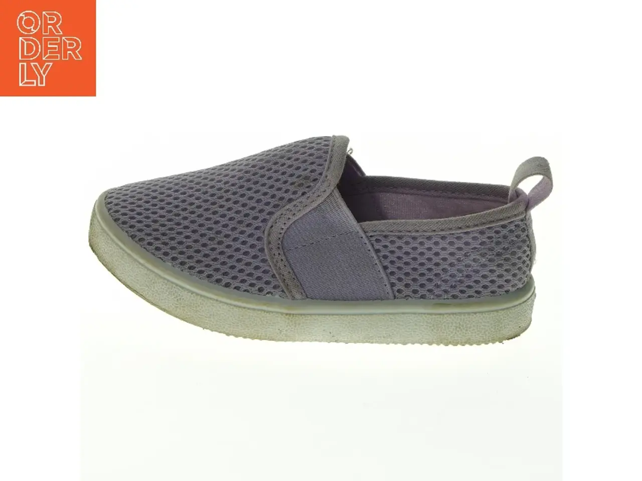 Billede 3 - Brugte grå slip-on sko