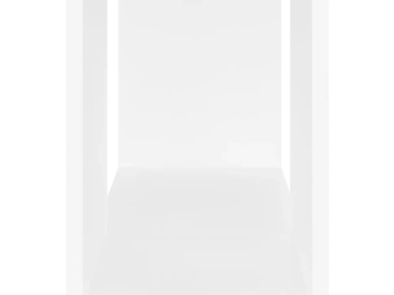 Billede 6 - Tv-bord 60x24x32 cm konstrueret træ hvid