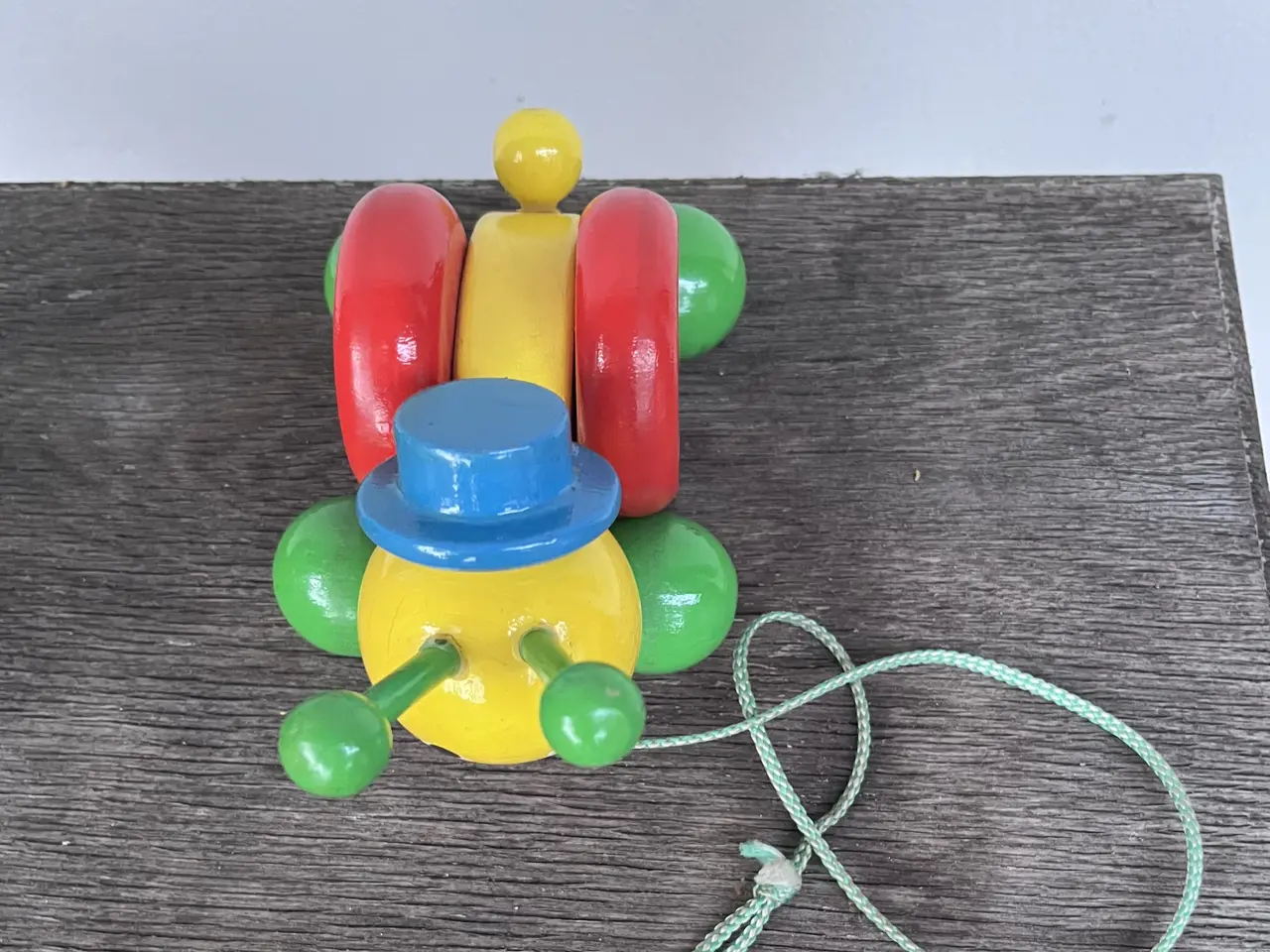 Billede 2 - Original retro træ-snegl (trækdyr) fra Tjekkoslova