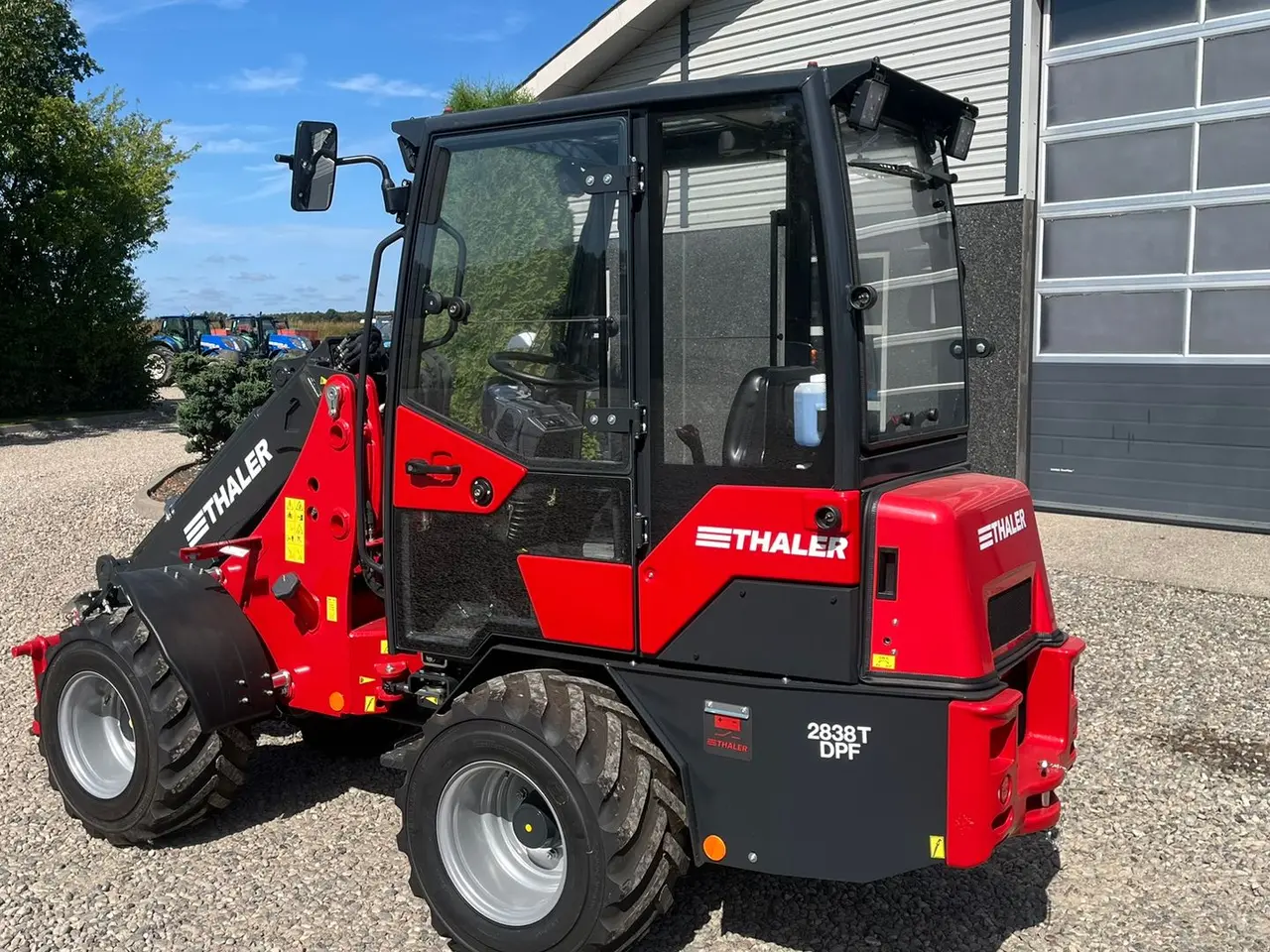 Billede 3 - Thaler 2838T DPF teleskoparm, kabine og brede hjul