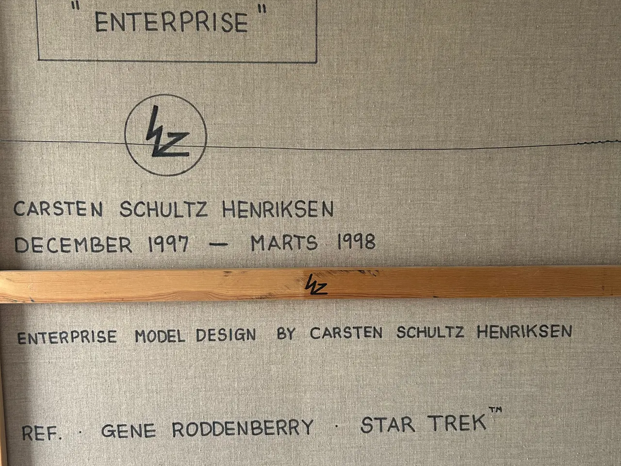 Billede 5 - Star Trek kunstværk Af Carsten Schultz Henriksen