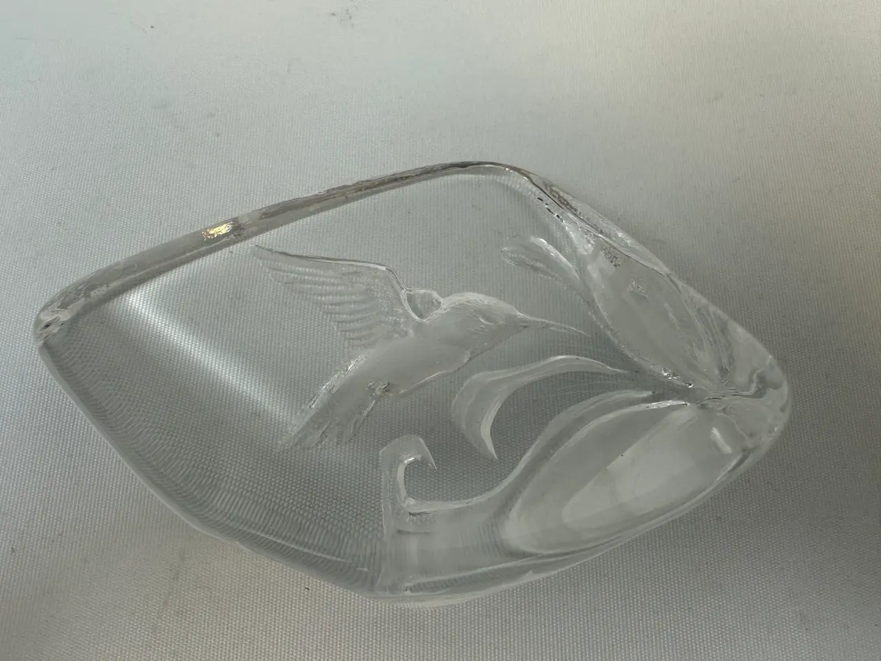 Billede 7 - Svensk kunstglas, Kolibri (Mats Jonasson)