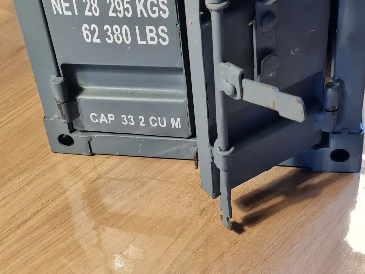 Billede 1 - Model skibscontainer 