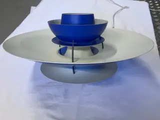 Smuk PH 5 lampe i Blå – Perfekt stand