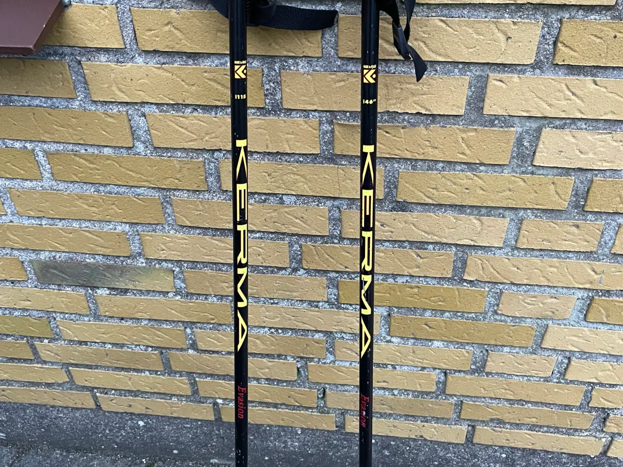 Billede 5 - Alpin ski (73 cm) med stave