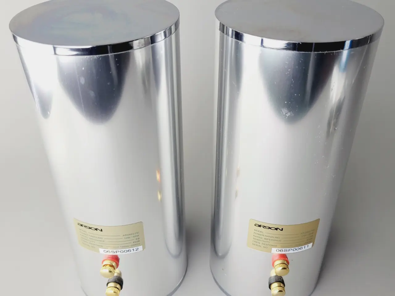 Billede 5 - ⭐️· Argon ARG6021SI Højttalere – Stilfuld Chrome