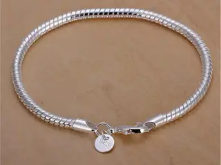* Sterlingsølv; Lækkert armbånd