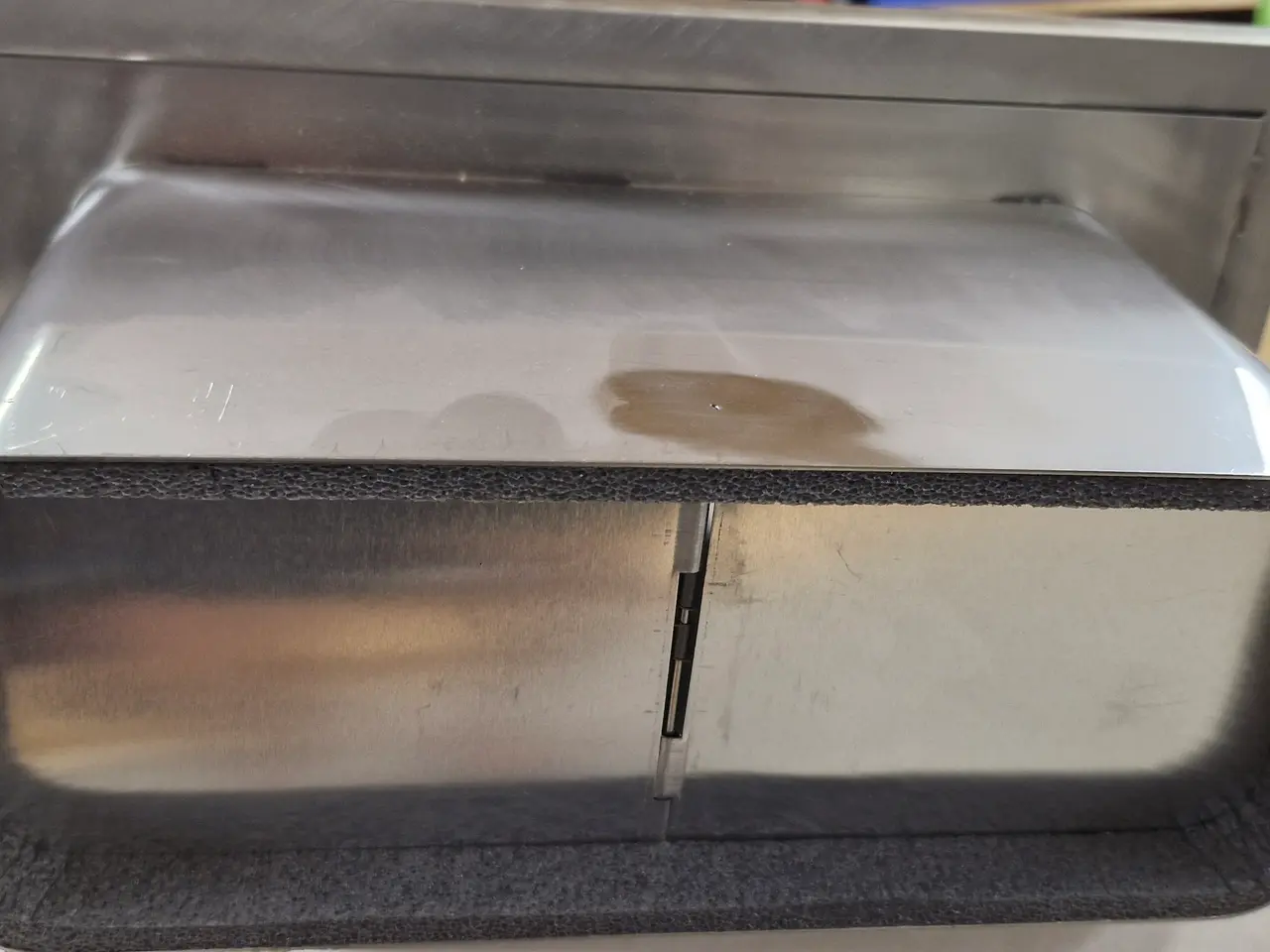 Billede 3 - Naber Rustfri ventilationsrist med kontraspjæld