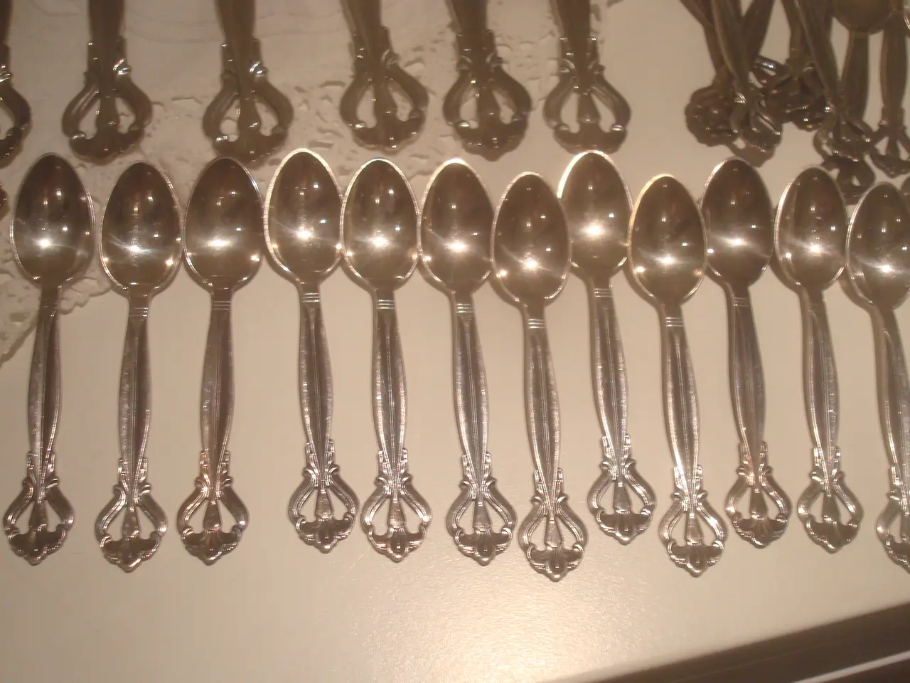 Billede 2 - BENEDIKTE BESTIK SØLVPLET, frokostgafler, desserts