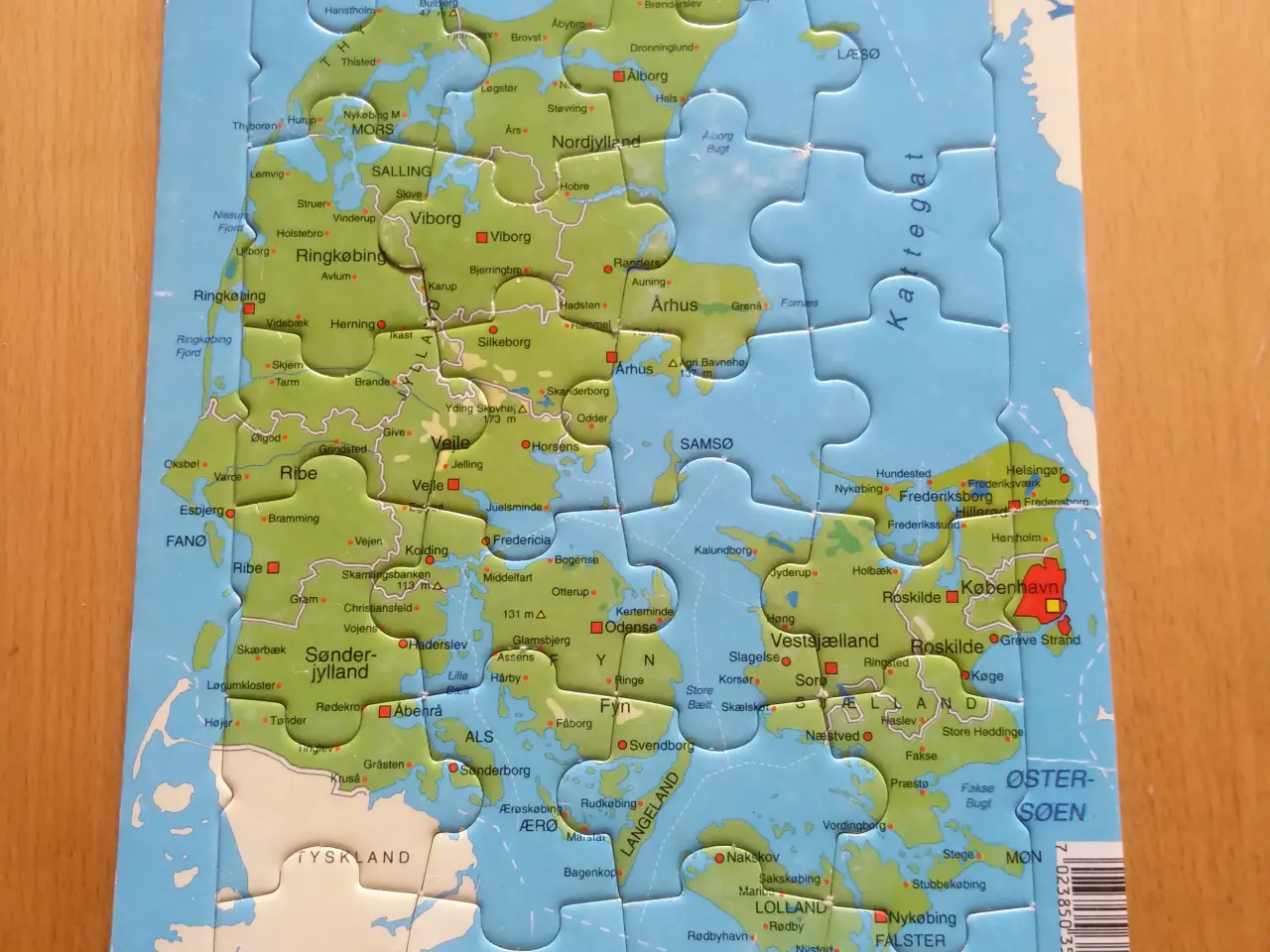 Billede 1 - Puslespil med 28 brikker