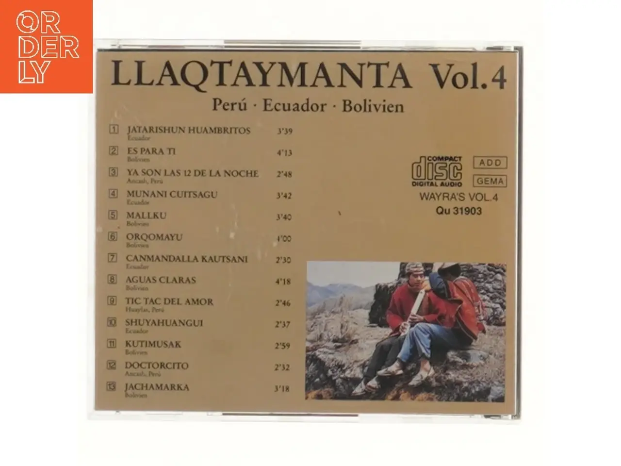Billede 3 - Llaqtaymanta Vol. 4 CD