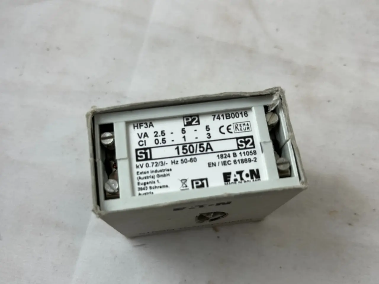 Billede 8 - Eaton HF3A 741B0016 strømtransformer 150/5A