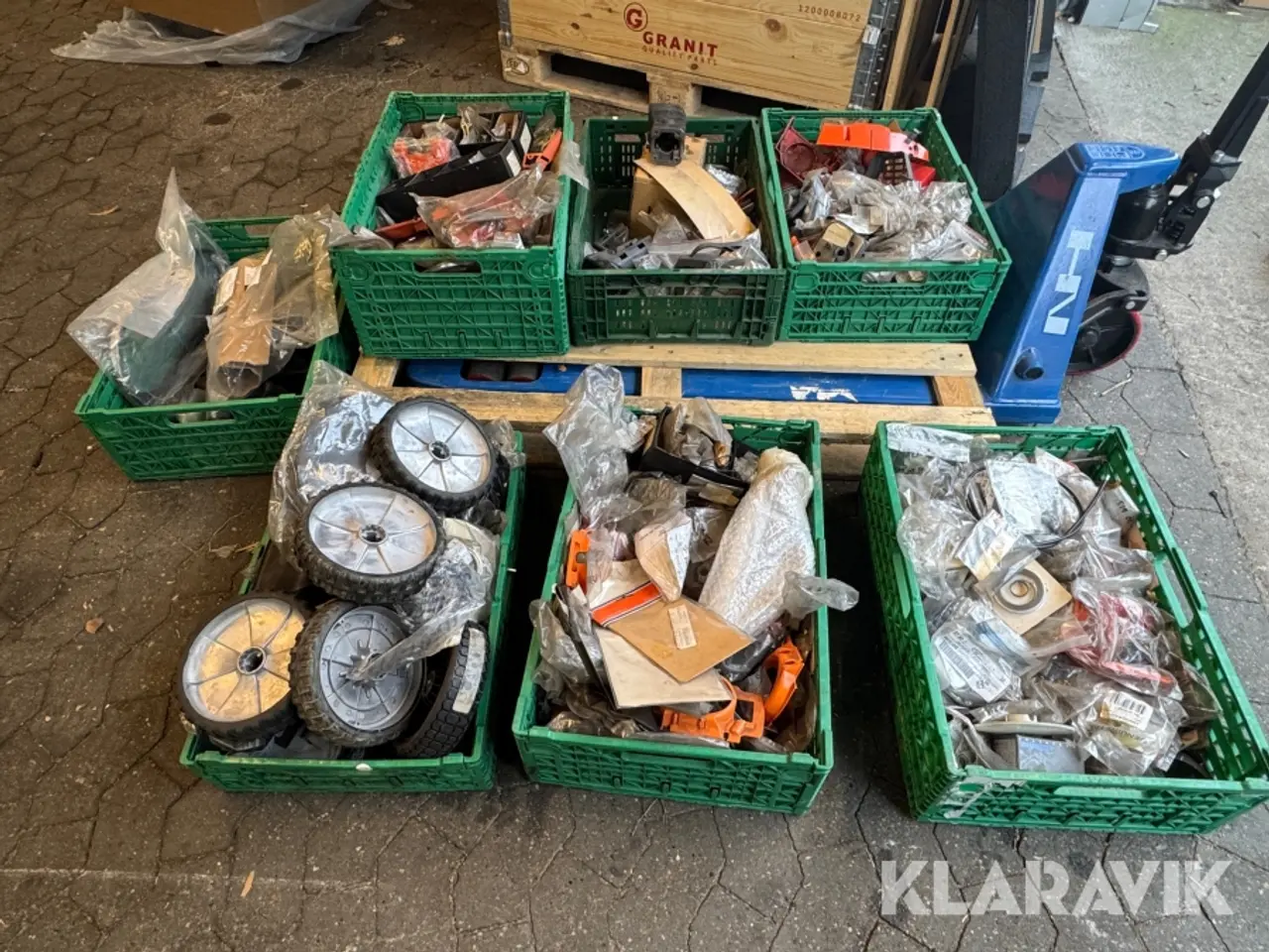 Billede 1 - Reservedele Husqvarna - Jonsered til haveredskaber - Lot