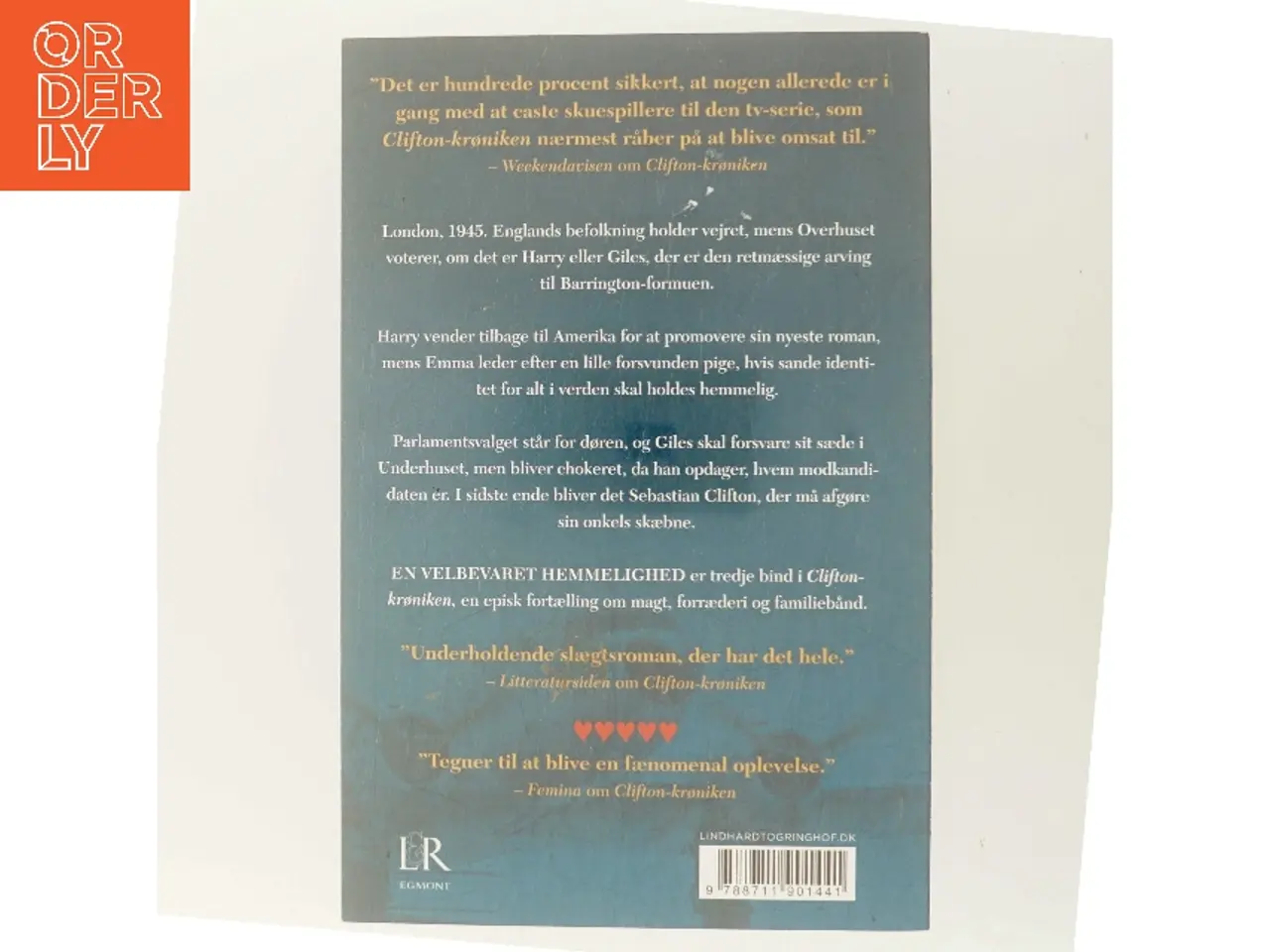Billede 3 - En velbevaret hemmelighed af Jeffrey Archer (Bog)