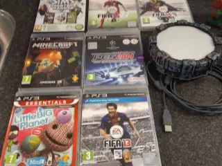 Activision konsol & figurer + PS 3 spil
