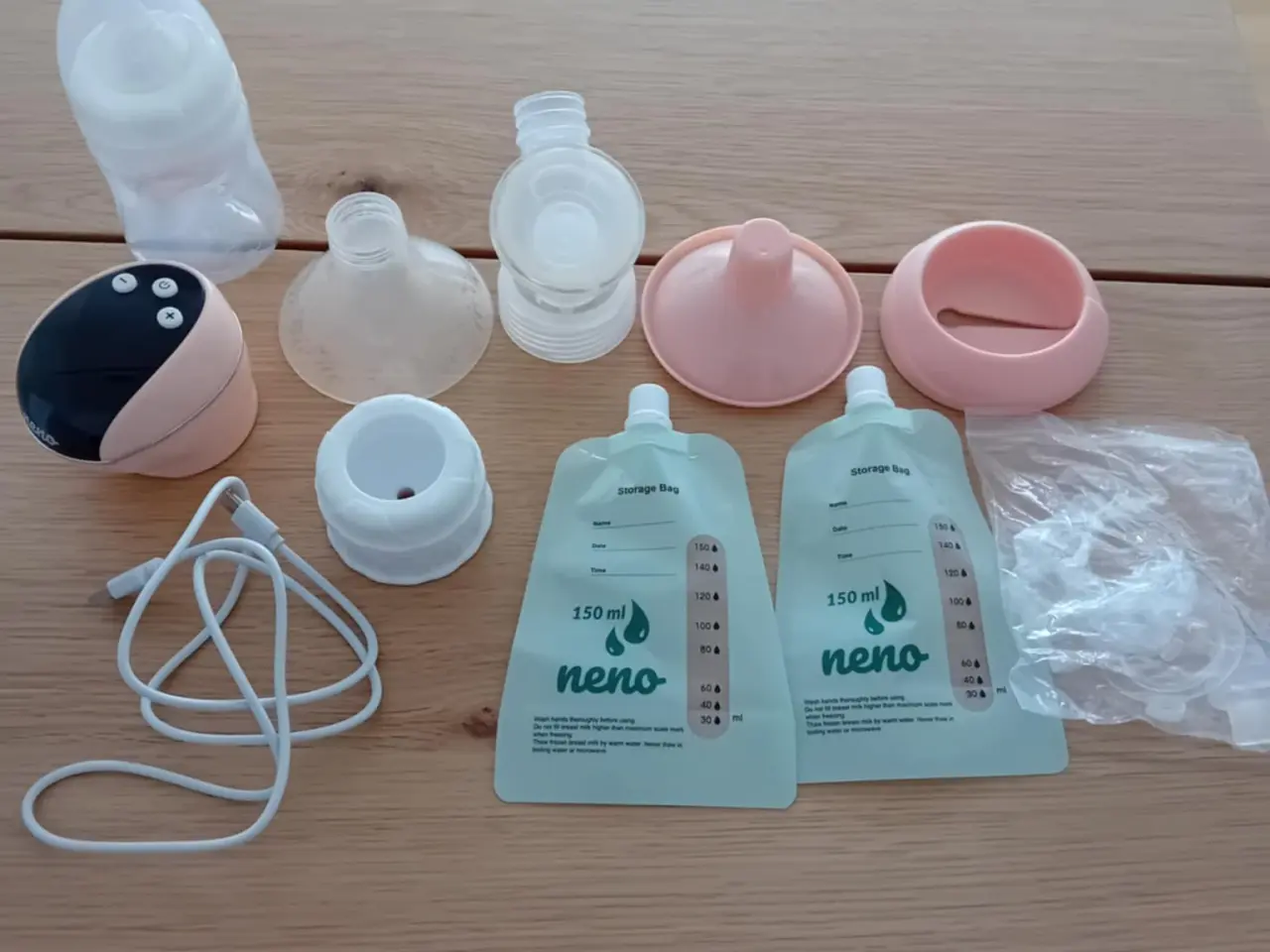 Billede 1 - Neno Primo Brystpumpe Elektrisk Pink