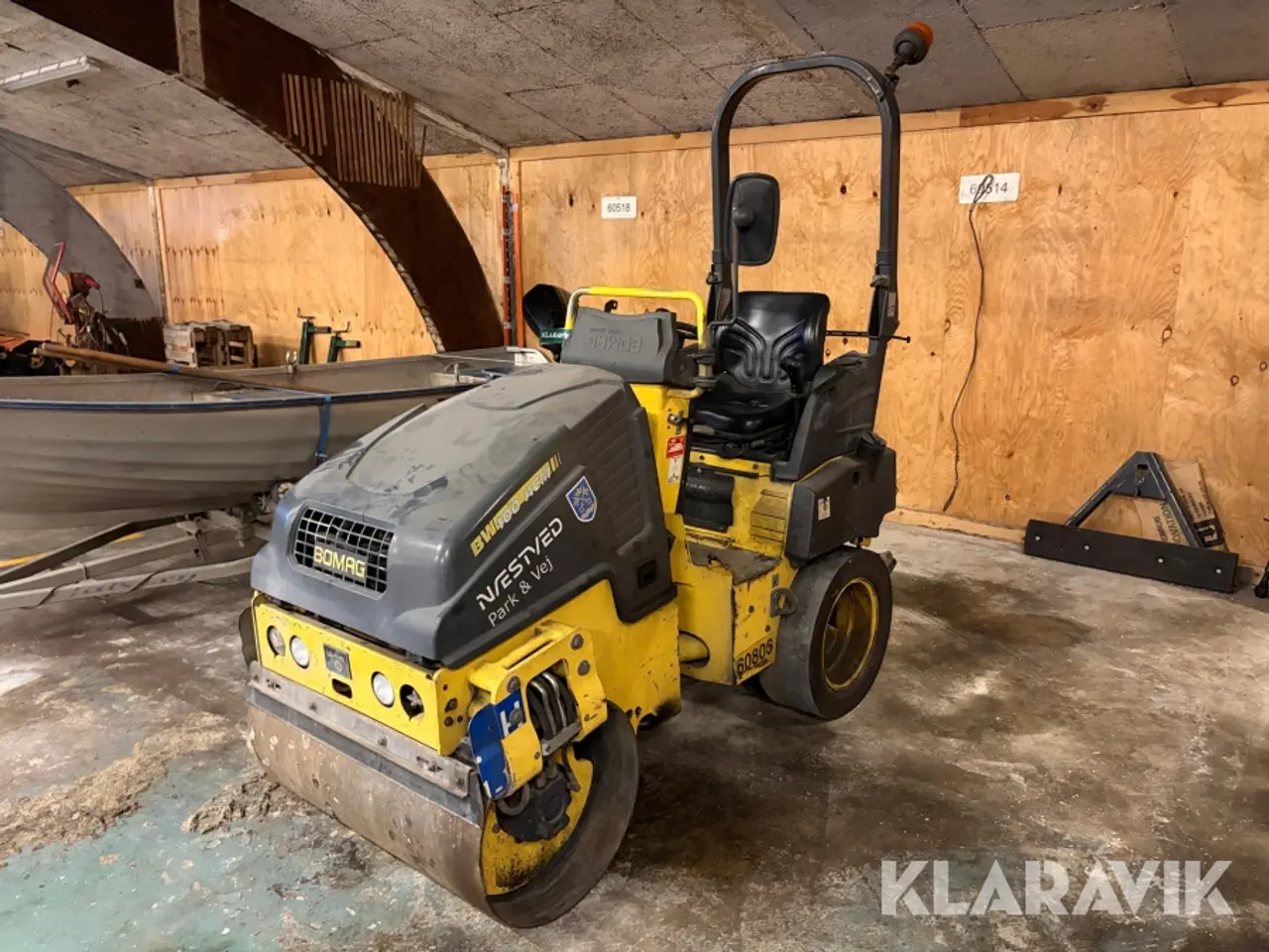 Billede 1 - Vejtromle Bomag BW 100 ACM-5