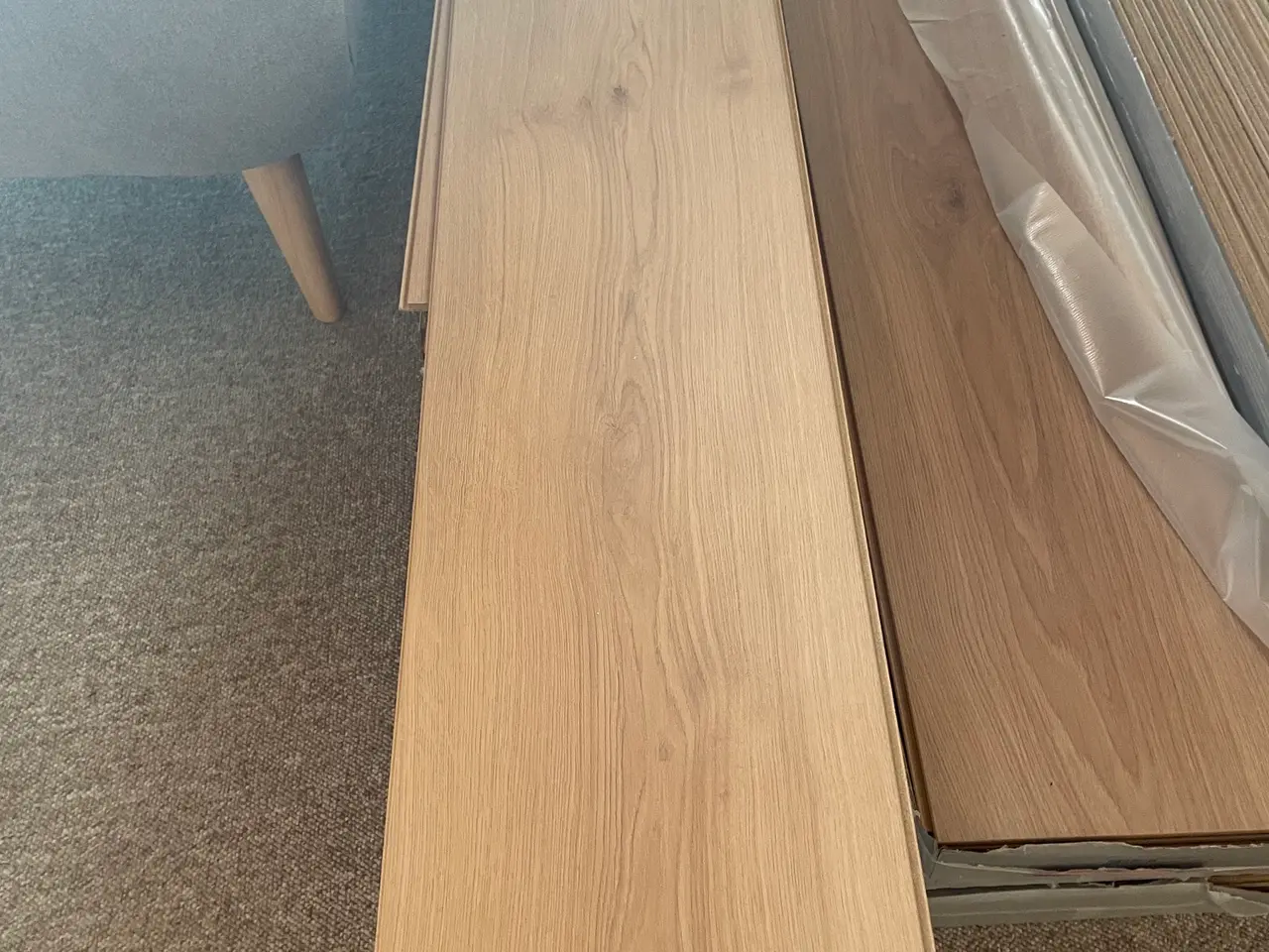 Billede 3 - Laminat klikgulv 25kvm Oak/Ege incl. undergulv