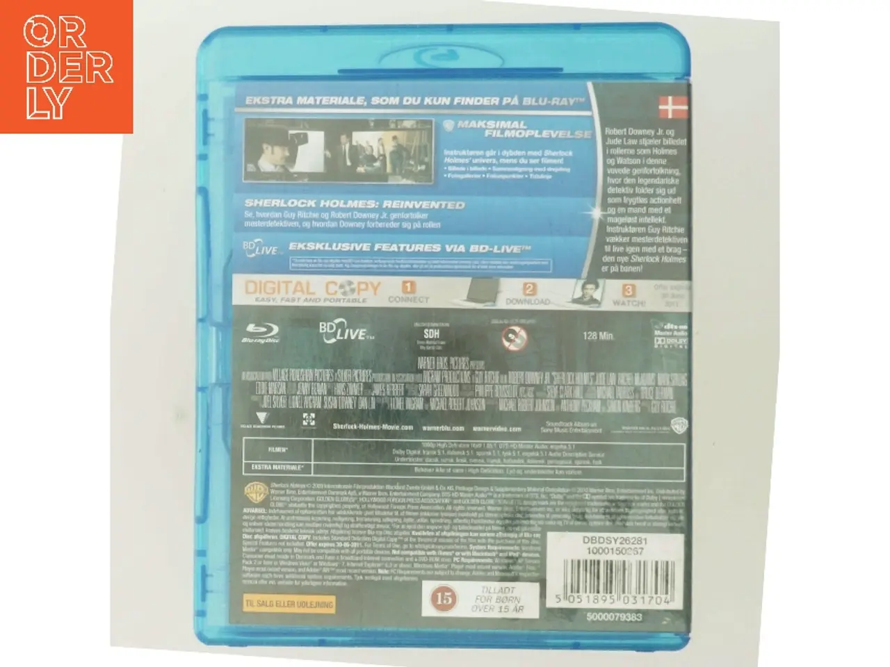 Billede 3 - Sherlock Holmes med Robert Downey Jr. (DVD)