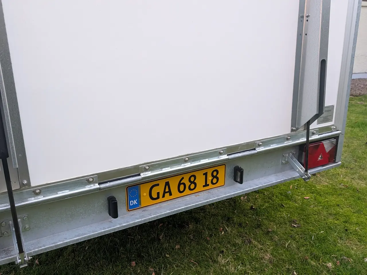 Billede 11 - Kæmpe 5 m lukket flyttetrailer rampe aerofront